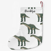 Petite Chaussette De Noël Illustration de Barapasaurus (Dos)