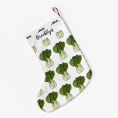 Petite Chaussette De Noël Illustration de Bok choy (Dos (Accrochage))