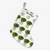 Petite Chaussette De Noël Illustration de Bok choy (Devant (Accrochage))