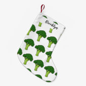 Petite Chaussette De Noël Illustration de Broccoli (Devant (Accrochage))