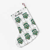 Petite Chaussette De Noël Illustration de bug Picasso (Dos (Accrochage))