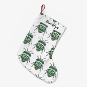 Petite Chaussette De Noël Illustration de bug Picasso (Devant (Accrochage))