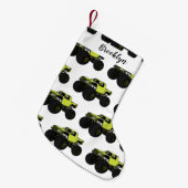 Petite Chaussette De Noël Illustration de camion monstre (Devant (Accrochage))