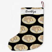 Petite Chaussette De Noël Illustration de Cannoli (Dos)