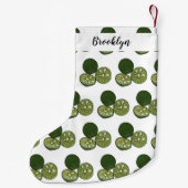 Petite Chaussette De Noël Illustration de chaux Kaffir (Dos)