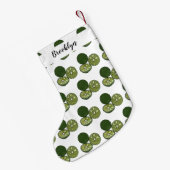 Petite Chaussette De Noël Illustration de chaux Kaffir (Dos (Accrochage))