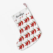 Petite Chaussette De Noël Illustration de chili (Dos (Accrochage))