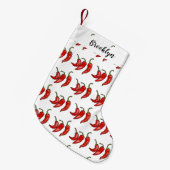 Petite Chaussette De Noël Illustration de chili (Devant (Accrochage))