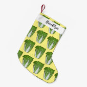 Petite Chaussette De Noël Illustration de chou chinois (Devant (Accrochage))
