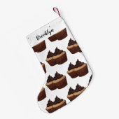 Petite Chaussette De Noël Illustration de Cupcake (Dos (Accrochage))