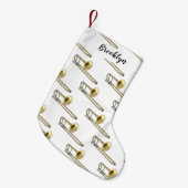 Petite Chaussette De Noël Illustration de dessin animé de Trombone (Devant (Accrochage))