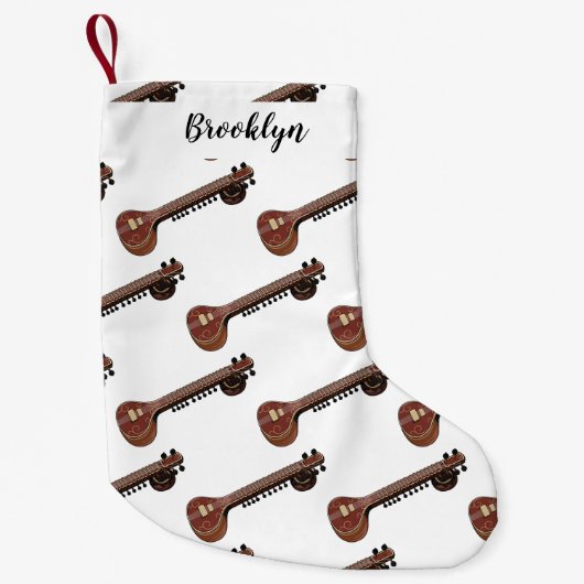 Petite Chaussette De Noël Illustration de dessin de Sitar (Devant)