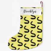 Petite Chaussette De Noël Illustration de dessin mignon millipede (Dos)