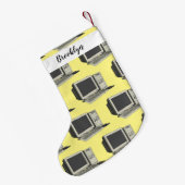 Petite Chaussette De Noël Illustration de dessin sur ordinateur (Dos (Accrochage))