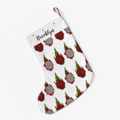 Petite Chaussette De Noël Illustration de dragon fruit (Dos (Accrochage))