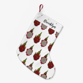 Petite Chaussette De Noël Illustration de dragon fruit (Devant (Accrochage))