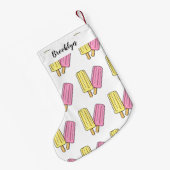 Petite Chaussette De Noël Illustration de Ice pop (Dos (Accrochage))