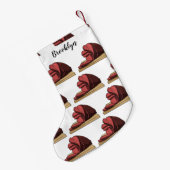 Petite Chaussette De Noël Illustration de jambon (Dos (Accrochage))