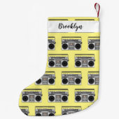 Petite Chaussette De Noël Illustration de la bande dessinée radio (Dos)