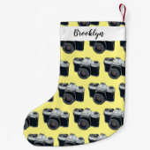 Petite Chaussette De Noël Illustration de la caméra (Dos)