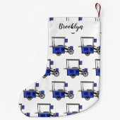 Petite Chaussette De Noël Illustration de la charrette alimentaire (Dos)