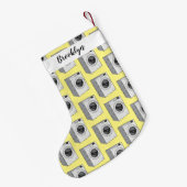 Petite Chaussette De Noël Illustration de la machine à laver (Dos (Accrochage))