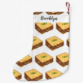 Petite Chaussette De Noël Illustration de Lasagna (Dos)