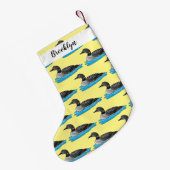 Petite Chaussette De Noël Illustration de Loon bird (Dos (Accrochage))