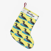 Petite Chaussette De Noël Illustration de Loon bird (Devant (Accrochage))