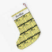 Petite Chaussette De Noël Illustration de l'ustensile de cuisine (Dos (Accrochage))