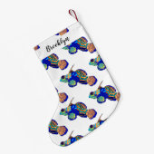Petite Chaussette De Noël Illustration de Mandarinfish (Dos (Accrochage))