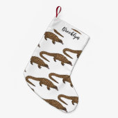 Petite Chaussette De Noël Illustration de pangolin à queue longue (Devant (Accrochage))