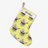 Petite Chaussette De Noël Illustration de poussette (Devant (Accrochage))