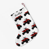 Petite Chaussette De Noël Illustration de Quad bike atv (Dos (Accrochage))