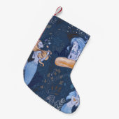 Petite Chaussette De Noël Illustration de sirène sous-marine (Devant (Accrochage))