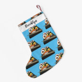 Petite Chaussette De Noël Illustration de sushi (Dos (Accrochage))