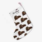 Petite Chaussette De Noël Illustration de Walrus (Dos (Accrochage))