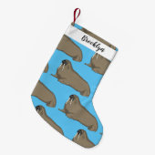 Petite Chaussette De Noël Illustration de Walrus (Devant (Accrochage))