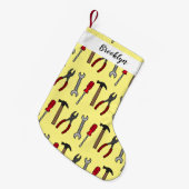 Petite Chaussette De Noël Illustration des outils de menuiserie (Devant (Accrochage))