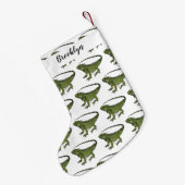 Petite Chaussette De Noël Illustration d'Iguana (Dos (Accrochage))