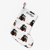 Petite Chaussette De Noël Illustration du chariot élévateur (Devant (Accrochage))