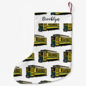 Petite Chaussette De Noël Illustration du chariot Mata (Dos)