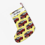 Petite Chaussette De Noël Illustration du moteur à incendie (Dos (Accrochage))
