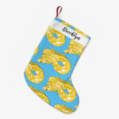 Petite Chaussette De Noël Illustration du serpent python birman (Devant (Accrochage))