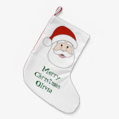 Petite Chaussette De Noël Illustration et texte du père noël (Devant (Accrochage))