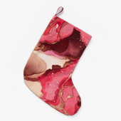 Petite Chaussette De Noël Illustration Grey Batik. Texture blanche en soie.  (Devant (Accrochage))