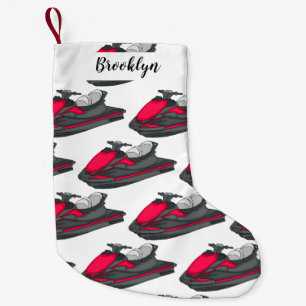 Petite Chaussette De Noël Illustration Jet ski