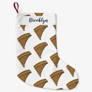 Petite Chaussette De Noël Illustration Pan flûte / panpipes