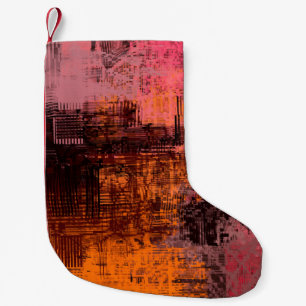 Petite Chaussette De Noël Image d'illustration 2d de l'art arrière - plan Ab
