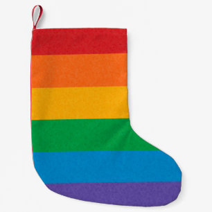 Petite Chaussette De Noël Indicateur Rainbow Pride